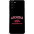 University of Arkansas-Fayetteville Razorbacks Black Galaxy S21 Plus 5G Skin